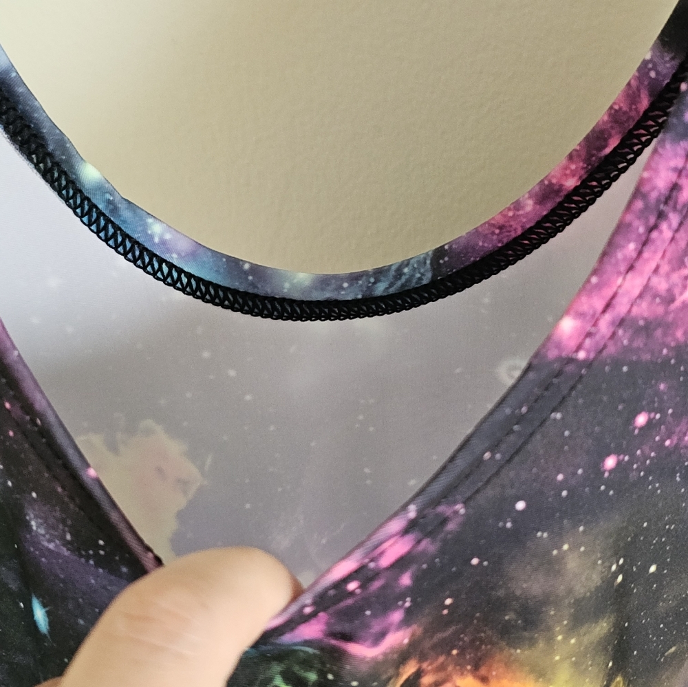 Galaxy Print Dress - Picture 8 of 13